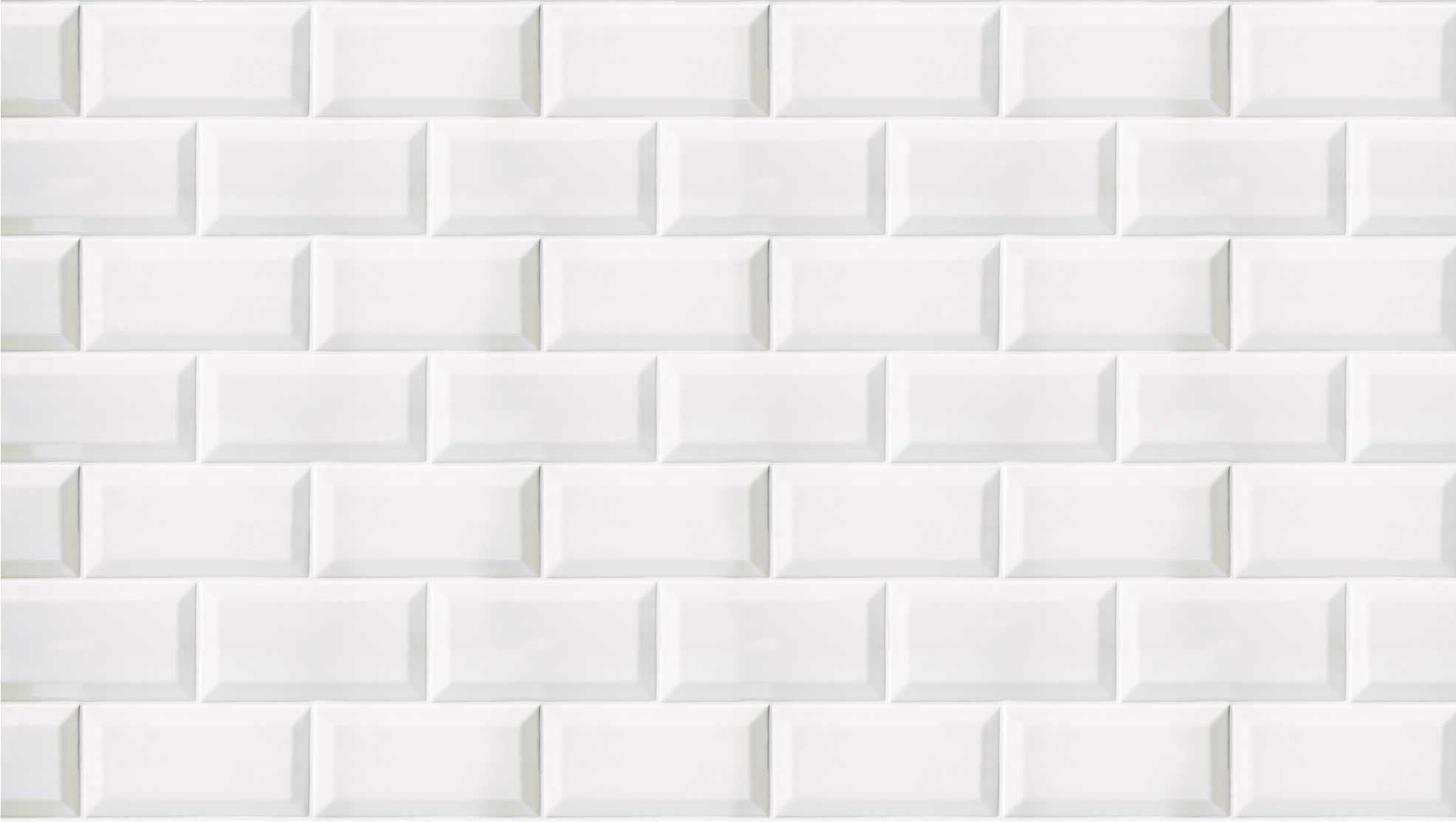 White Subway Tile Background
